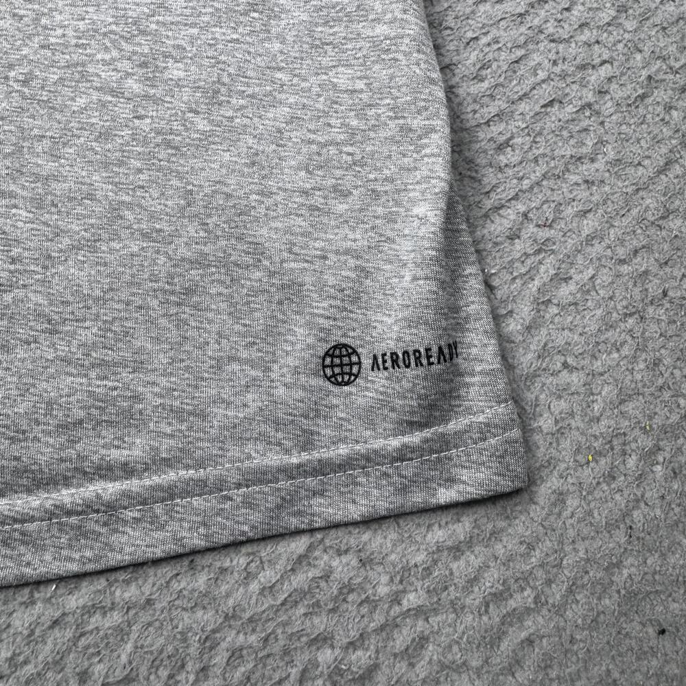 Charlotte FC Shirt Tee Mens 2XL Gray MLS Soccer Adidas Long Sleeve AEROREADY - Picture 13 of 13
